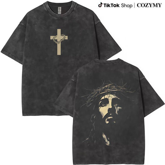 Restora™ Crown of Thorns Washed T-shirt